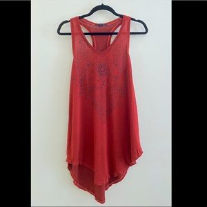 TrulyMadlyDeeply Mandela Print Racerback Tank Top